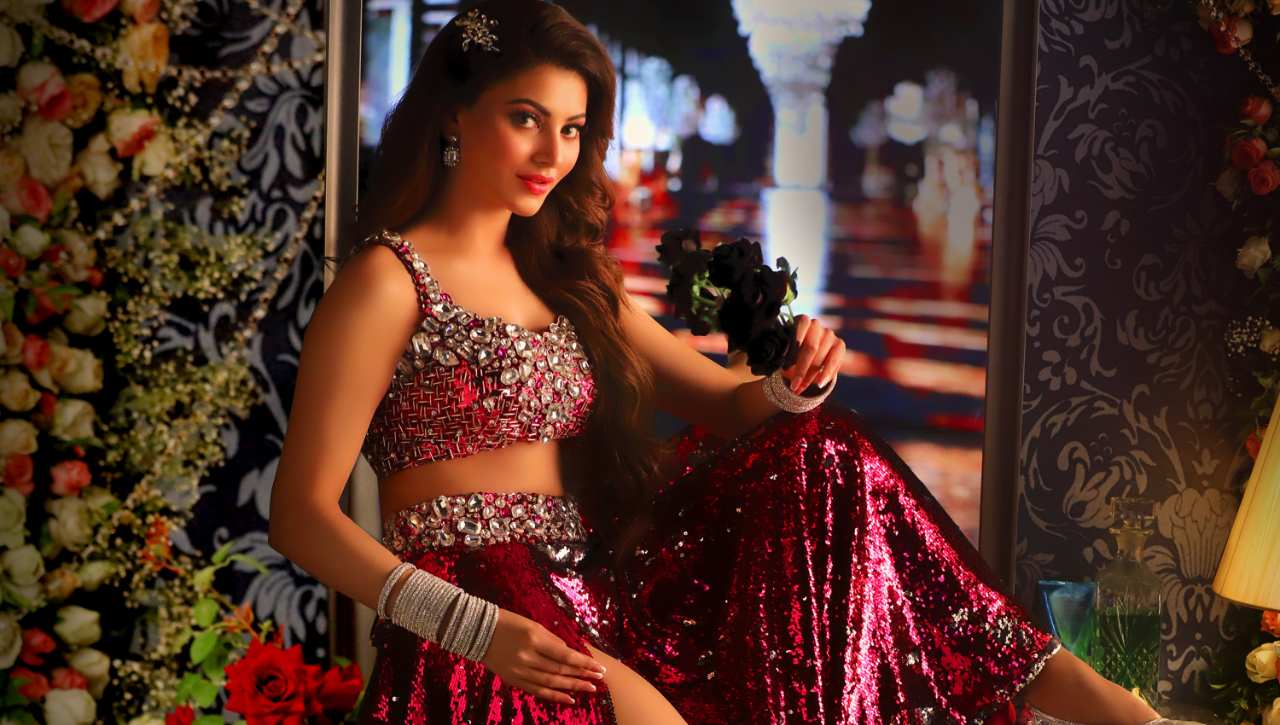 Urvashi Rautela looks stunning in the promotional song from her debut Tollywood film Black Rose.