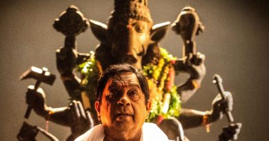 Brahmanandam different look released from Sumanth Mahendragiri Vaarahi !!!